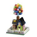 Miniatyrbilde 1 av 5: Bygg blokk hus ballong flyvende hus global historie overordnet skulptur modulær by bygning blokk