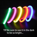 Miniatyrbillede 4 af 7: Fest Fluorescens Lys Glow Sticks Armbånd Halskæder Neon Til Bryllup Fest Glow Sticks Bright Farverig Glow Stick