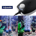 Miniatyrbilde 2 av 8: Justerbar  Akvarium Luft Pumpe 2 Uttak Akvarium Kompressor