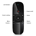 Miniatyrbild 3 av 7: Air Mouse 2.4G Trådlöst Tangentbord Fjärrkontroll IR Fjärr Lärande 6-axlar Motion Sense för Smart TV Android TV Box PC
