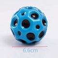 Miniatyrbilde 8 av 10: Høy Spenst Hull Ball Myk Sprett Ball Antifall Måne Form Porøs Sprett Ball Barn Innendørs Utendørs Leketøy