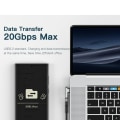 Pikkukuva 6 / 6: Magneetti USB C OTG sovitin pikalataus tyyppi C magneetti liitin