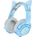 Miniatyrbillede 1 af 3: Sød kat øre hovedtelefon med mikrofon gaming headset og støjreducerende med led lys