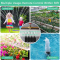 Miniatyrbilde 3 av 6: Batteri drevet hage smart vanning wifi automatisk vanning  vann timer