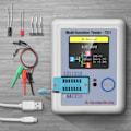 Miniatyrbild 1 av 6: LCD Display Multimeter Transistor Tester Diod Triod Kondensator Motstånd Test Mätare