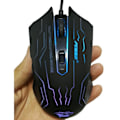 Miniatyrbild 4 av 8: Tyst Klick USB Trådbundet Gaming Mus 6 Knappar 3200DPI Mute Optisk Dator Mus Gamer Möss