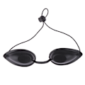 Miniatyrbillede 7 af 8: Blød Solbadning Brille Barning Goggles Beach Justerbar UV Skin Barning Øjenbeskyttelse UV Shield Briller Sort