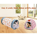 Miniatyrbilde 5 av 6: Tunnel Tube Leker Bunny Hamster Gjemmested Lite Dyr Aktivitet Tunneler