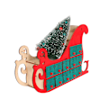 Miniatyrbillede 5 af 5: Jul Advent Kalender LED Lys Tom Fyld Slik Skuffe Magic Gave