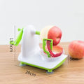 Miniatyrbilde 7 av 9: Håndsveivd Multifunksjonell Eple Peeler Machine Home Fruit Peeler Med Eple Slicer Corer Cutter