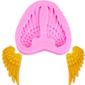 Miniatyrbillede 1 af 6: Engle vinger 1 stk UV harpiks silikone form