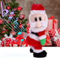 Miniatyrbild 2 av 8: Dans Jultomte Musikal Elektrisk Twerk Sång Dans tomten Klausel höft shake Figur Twisted Hip Toys
