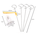 Miniatyrbild 4 av 7: Spiral Potatis Cutter Twisted Slice Potatis Tower Whirlwind Potatis Cut 10PC set