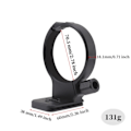 Miniatyrbild 5 av 6: Lins Stativ Mount Ring Quick Release Stativ Krage