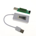 Miniatyrbild 2 av 3: LCD Mikro USB Laddare Batteri Kapacitet Spänning Ström Tester Mätare Detektor +Lad Motstånd