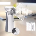 Miniatyrbild 2 av 6: medicinsk bärbar tyst nebulisator mini handhållen inhalator