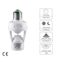 Miniatyrbilde 6 av 7: Bevegelse Sensor Lys Bryter Detektor Basis Lampe Holder