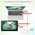 Miniatyrbilde 6 av 7: 12HD-A H-IPS LCD Graphics Tegning Nettbrett Monitor