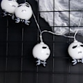 Miniatyrbilde 3 av 7: LED String Lys Bærbar LED Lampe Ghost Festival Fest Trick Trick Or Treat Dekorativ Happy Halloween Fest