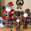 Miniatyrbild 4 av 6: jul stor tomte dockor prydnader stående tomten figurer docka