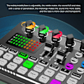 Miniatyrbilde 3 av 6: Profesjonell Bluetooth-kompatibel Studio opptak for telefon PC lyd miksing konsoll forsterker live musikk mikser