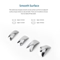 Miniatyrbillede 5 af 6: Dental Sectional Molar Contoured System Metal Dentistry Resin Clamping Separation Ring Autoklaverbar