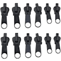 Miniatyrbild 4 av 8: 6 bitar Universal Instant Fix Zipper 3 Sizes Repair Kit