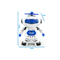 Miniatyrbilde 3 av 4: Space Dancer Smart Humanoid Robot Leke Med Lys Lyd Musikk Barn Kjæledyr Elektronikk Walking Leker