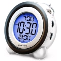Miniatyrbild 1 av 6: Digital Alarm Klocka Tid Datum Display Tvilling Klocka Mycket Högt för Tunga Sovare Dubbelt Alarm