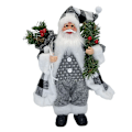 Miniatyrbild 4 av 6: Stående hållning present tomten docka prydnader jul hängen god jul dekor