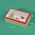 Miniatyrbillede 4 af 5: Glædelig jul Slik Æske Slik Kiks Chokolade Beholder Opbevaring Æske Hjem Arrangør