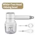 Miniatyrbillede 1 af 6: Trådløs 3 Speed Mini Blander Elektrisk Food Blender Håndholdt Blander Ægge pisker
