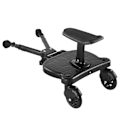 Miniatyrbillede 1 af 6: Universal Stroller Pedal Adapter Second Barn Varnevogne Hjælpe Trailer Tvillinger Scooter Hitchhiker Børn Stående Plader med sæde