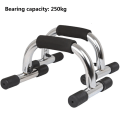 Miniatyrbilde 5 av 7: Push Up Bar Stand Pushup Brett Trening Trening Bryst Bar Svamp Hånd Grip Treningsutstyr