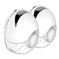 Miniatyrbillede 1 af 7: 2 pieces Bærbare Bryst Pumpe Hands Free Elektrisk Bryst Pumper Komfort Mælk Opsamler Let med LED Display 4 Modes & 12 Levels