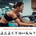 Miniatyrbilde 6 av 7: Hjerte Rate Monitor Armbånd Optisk Fitness Utendørs Beat Sensor Bluetooth 4.0 AN