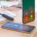 Miniatyrbild 4 av 6: Bluetooth Adapter 5.0 Trådlös Bluetooth Mottagare För 3,5mm Jack Hörlurar Aux Bluetooth Sändare Ljud