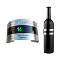 Miniatyrbilde 1 av 6: Vin halsbånd Termometer Bar Drikke Verktøy Clever Flaske Snap Termometer LCD Display klipp Sensor