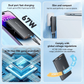 Miniatyrbild 3 av 8: Laddare Ultra Tunn Snabb Ladda USB Typ C Laddare