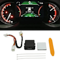 Miniatyrbillede 2 af 6: DÆK Tryk Overvågning System Digital LCD Dash Tavle Display Auto Sikkerhed Alarm