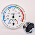 Miniatyrbild 3 av 5: Hushåll Analog Termometer Temperatur Fuktighet Monitor Mätare