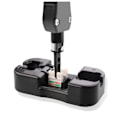 Miniatyrbillede 2 af 5: Universal RJ45 Cat6/Cat5E/Rj11/12 Keystone Jack Punch Down Stand Wiring Værktøj Modul Holder