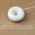 Miniatyrbillede 3 af 8: Mini Portable Donuts Fugter USB Luft Fugter Purifier Aroma Diffuser Damp