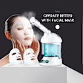 Miniatyrbilde 6 av 7: Custom Hot Sale Face Mist Spray Portable Ansikts Steamer