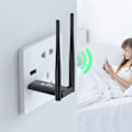 Miniatyrbillede 7 af 7: 2,4G 300Mbps Trådløs USB WiFi Repeater Extender WiFi Signal Forstærker Booster Langrækkevidde Wi-Fi Router Hjem Netværk Udvidelse