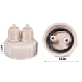 Miniatyrbilde 4 av 5: 2stk Akvarium Multifunksjon DIY CO2 System Kit Generator Flaske hette