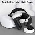Miniatyrbilde 4 av 5: VR Tilbehør Beskyttende deksel For Oculus Quest 2 VR Touch Controller Silicon Deksel Skin Håndtak Grip Med knoke