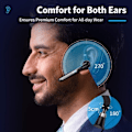 Pikkukuva 4 / 9: B3 Bluetooth Kuulokkeet Langaton Kuulokkeet Handsfree Kohinanvaimennus Kuulokkeet Apt-X HD Kaksois mikrofoni