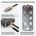 Miniatyrbild 6 av 8: USB C Hub Dock Station Typ C To HDMI Kompatibel Ethernet Port