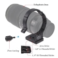 Miniatyrbild 3 av 6: Lins Stativ Mount Ring Quick Release Stativ Krage